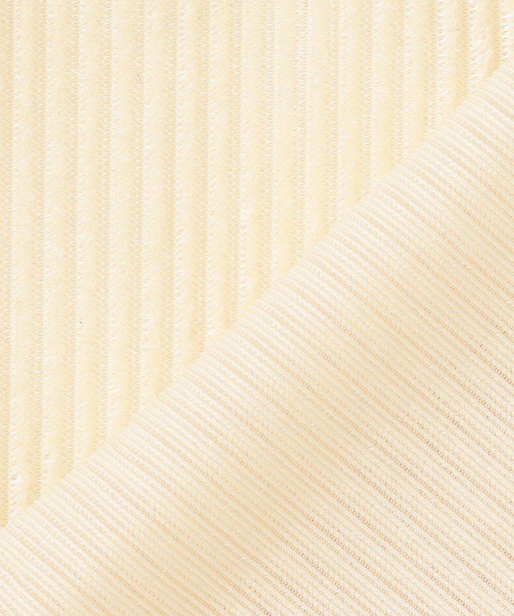 uncrave シアーベロアリブ シャツ 