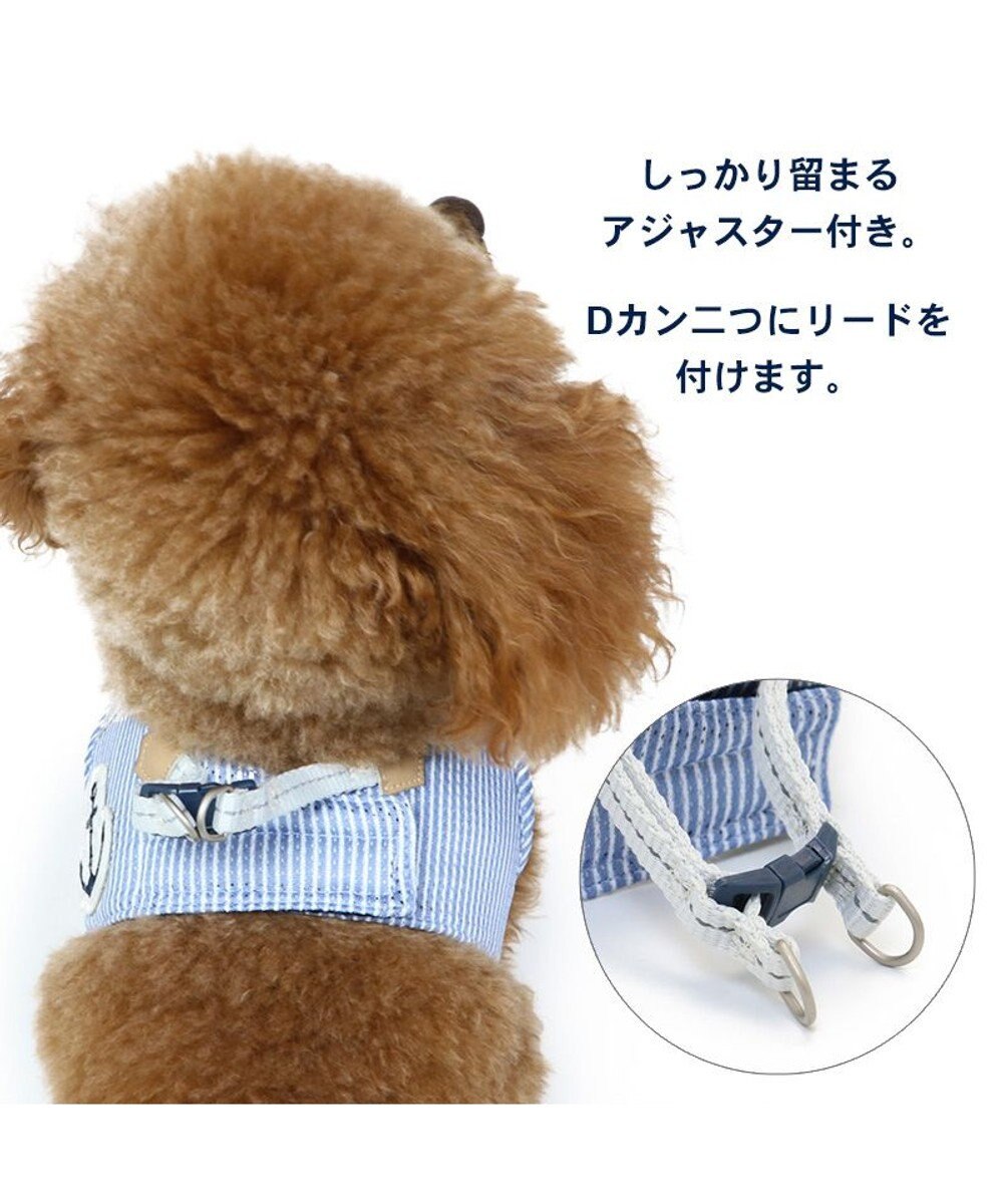 PET PARADISE 犬 ハーネス メッシュ ベスト ハーネス 【４Ｓ~３Ｓ】小花柄 ／マリン柄 