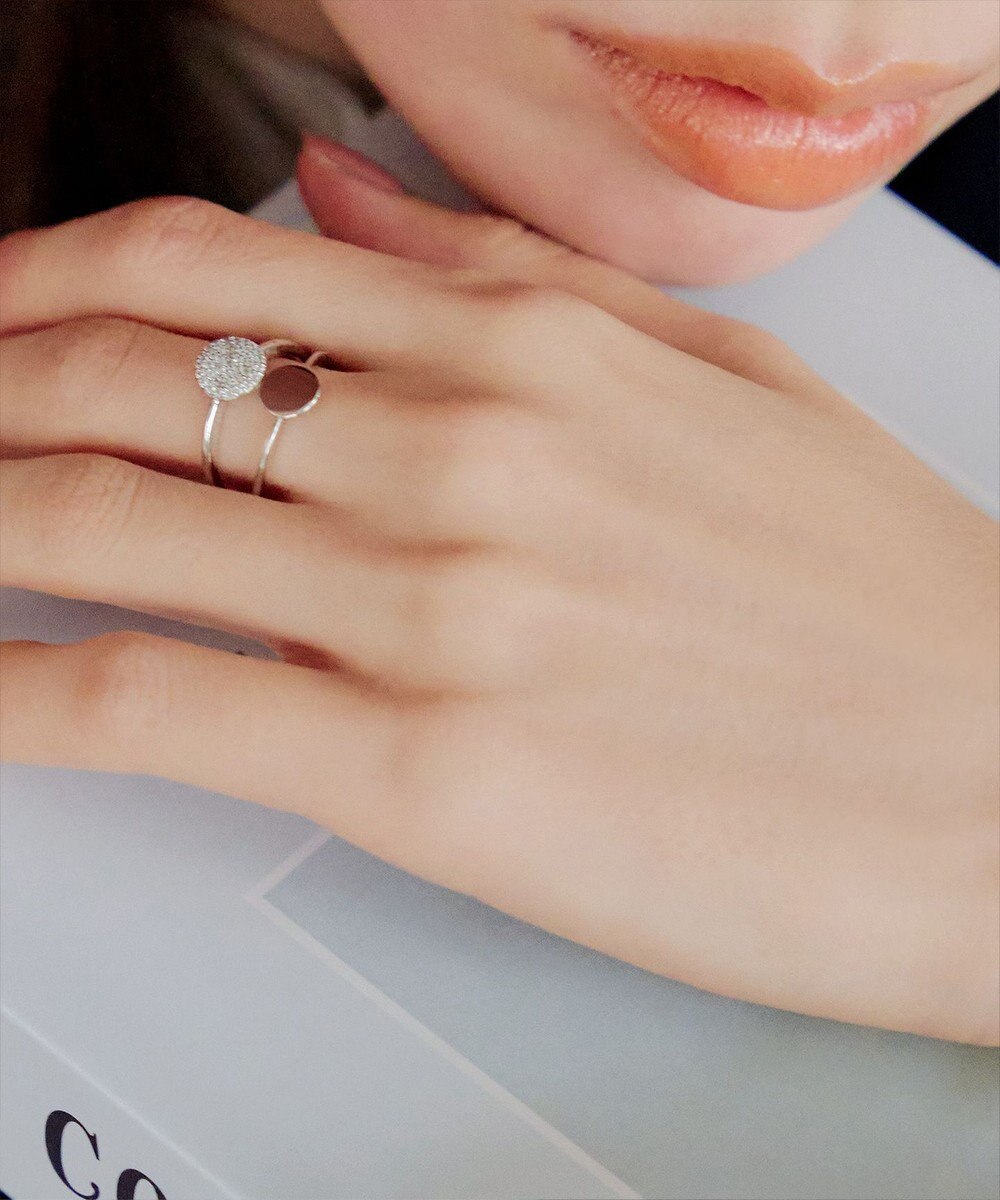 Tiaclasse ダブルサークルリング 