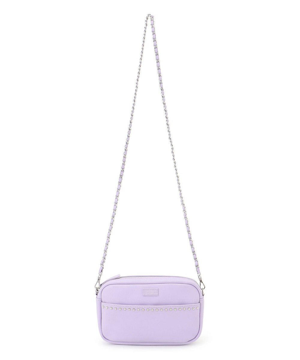 23区 レザー スタッズ ショルダーバッグ 