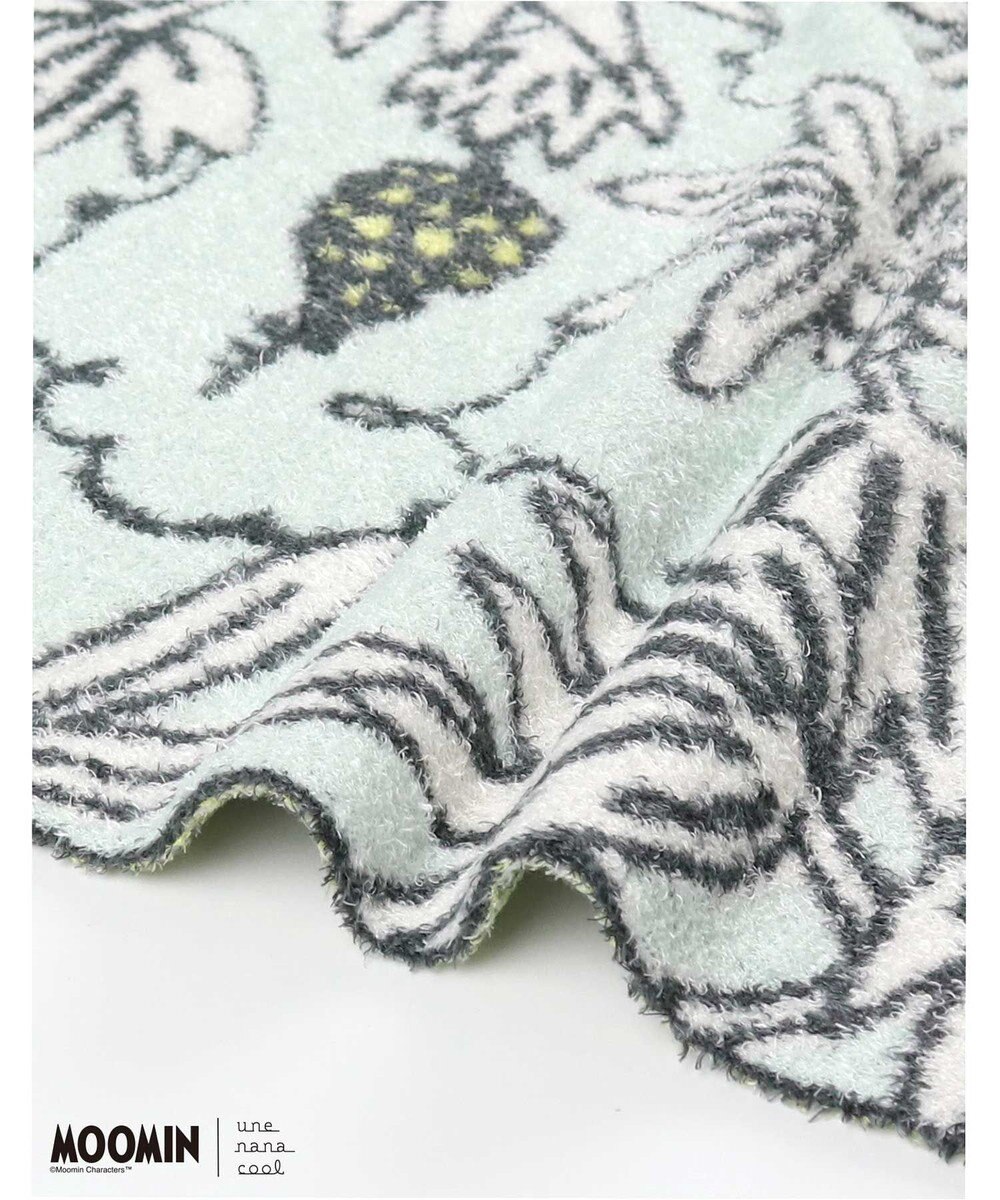 une nana cool 【ムーミン】MOOMIN × une nana ccol　なめらかふわふわブランケット 