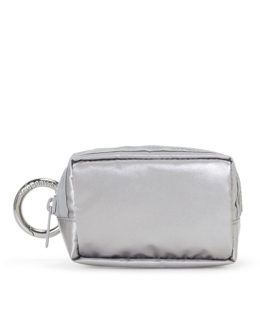 LeSportsac MICRO REC COSM/フロストシルバーシャイン 