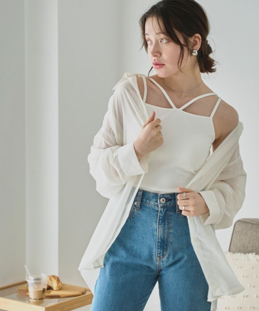 WEGO 【カップ付き】nachumoreホルターネックキャミ 