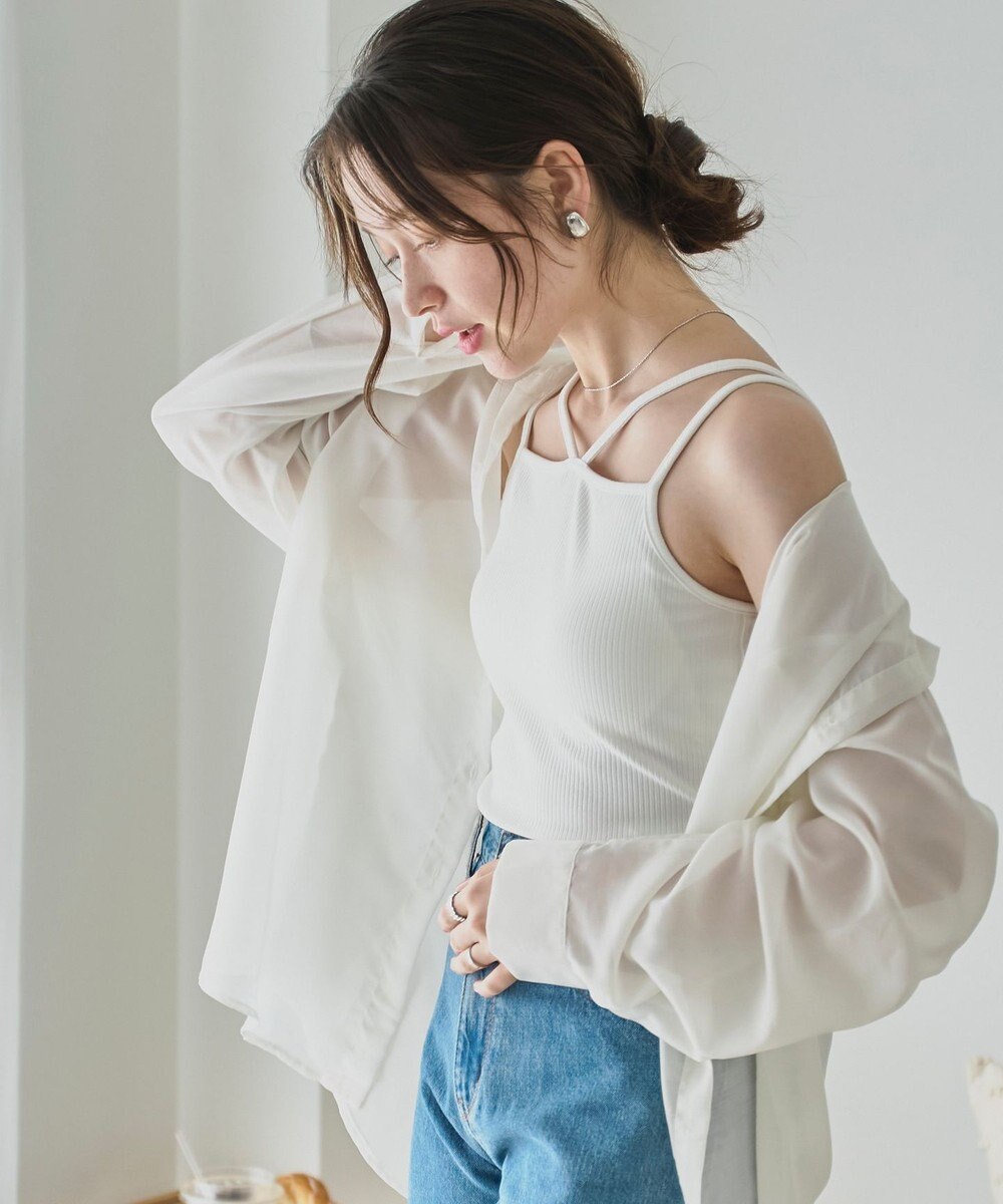 WEGO 【カップ付き】nachumoreホルターネックキャミ 