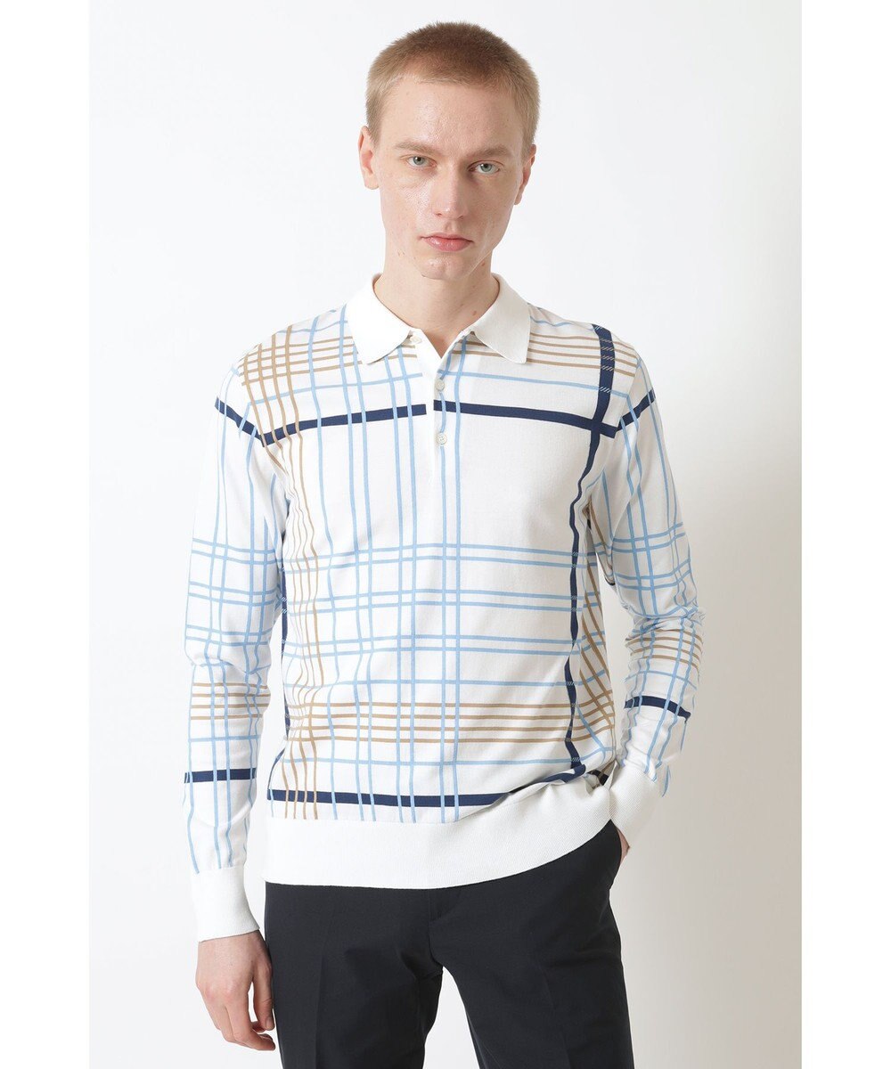 DAKS イノベーション チェック ポロ 