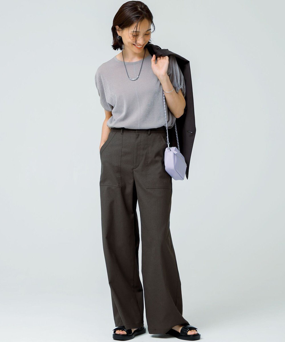 23区 レザー スタッズ ショルダーバッグ 