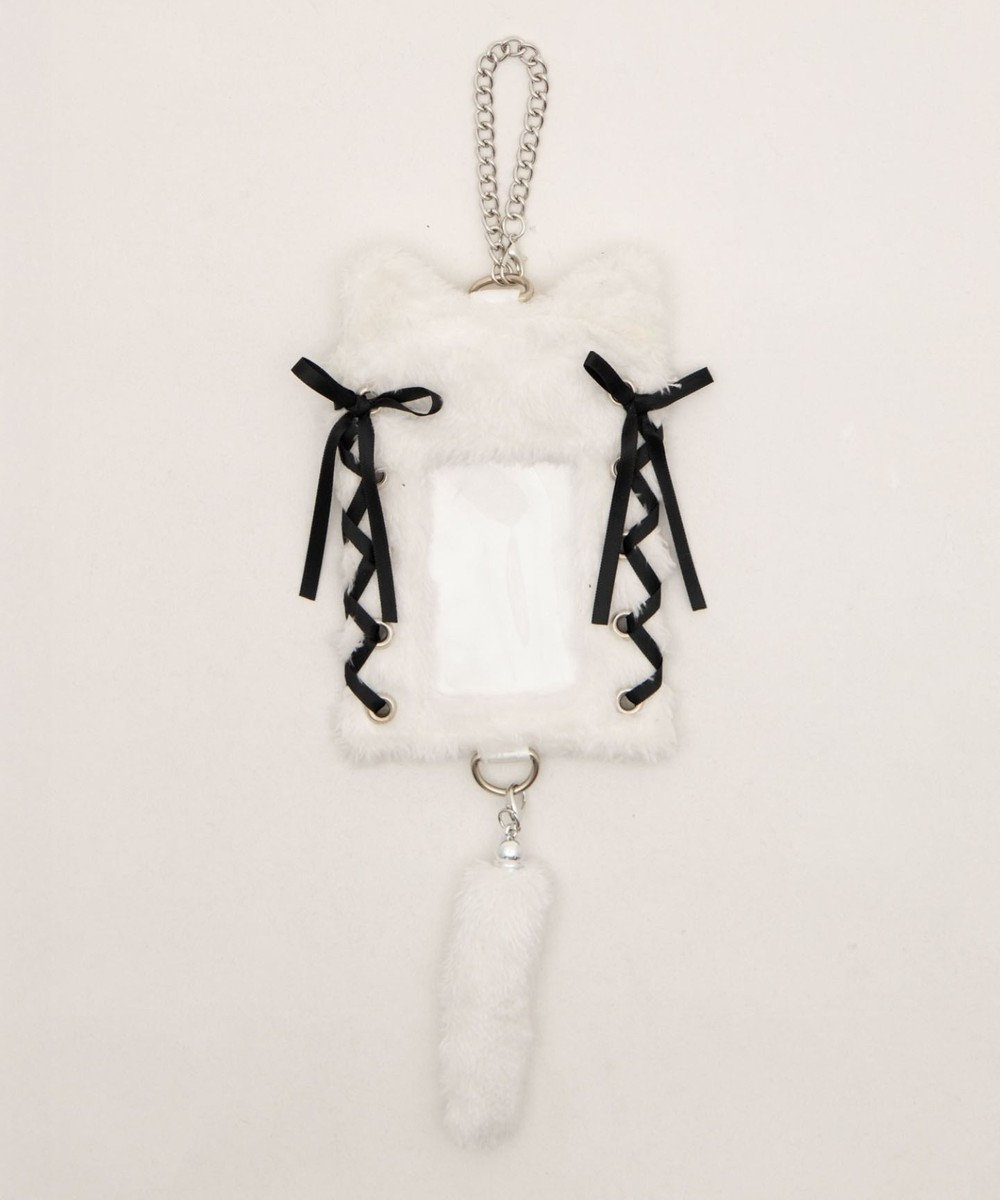 WEGO 【痛バ＆推し活グッズ】なりきりネコカードホルダーキーホルダー 