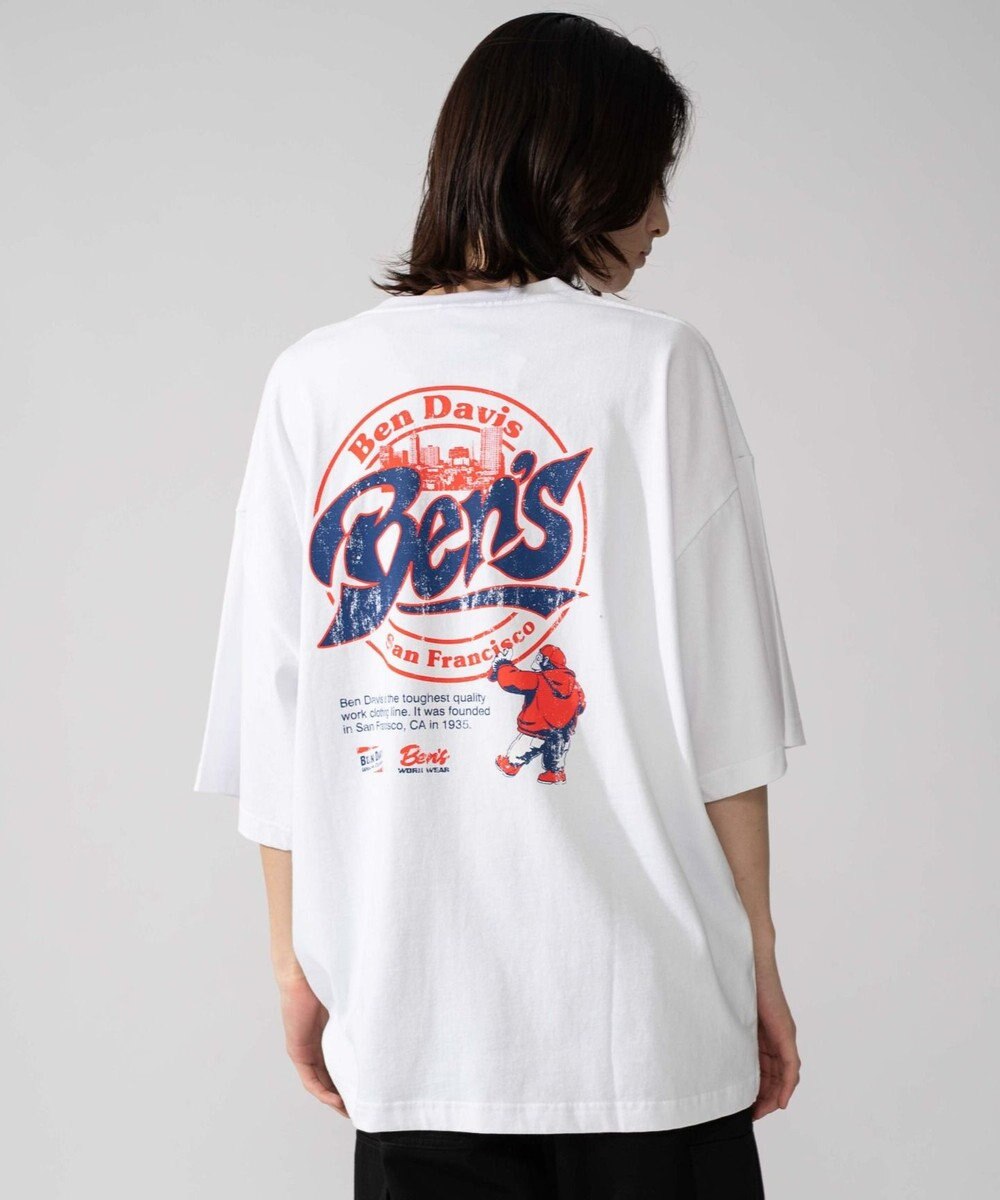 WEGO 【ユニセックス着用ITEM】別注BENDAVISサークルロゴグラフィックT（SS） 