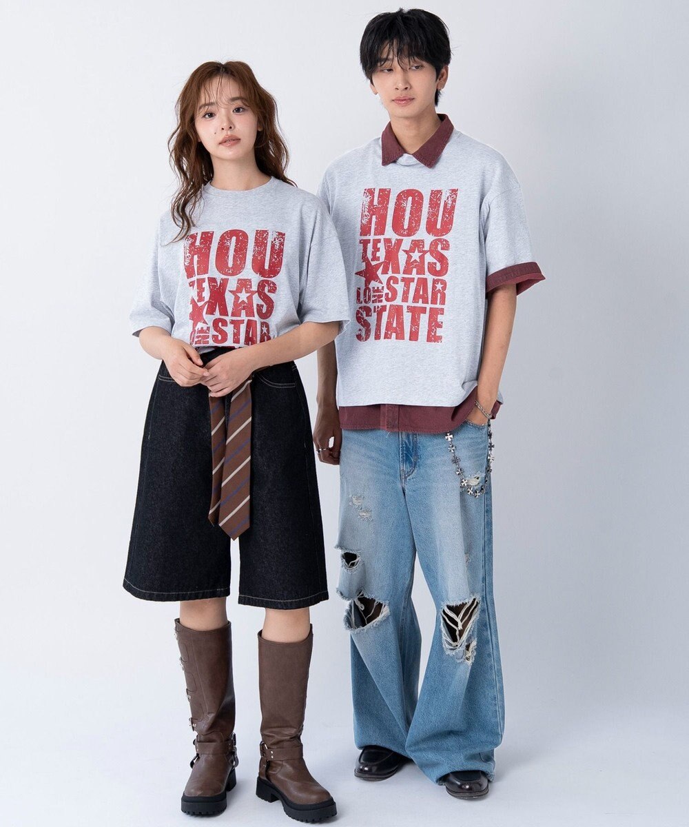 WEGO 【ユニセックス着用ITEM/XSSMLXLサイズ展開】アソートグラフィックBIG　T（SS）-2 