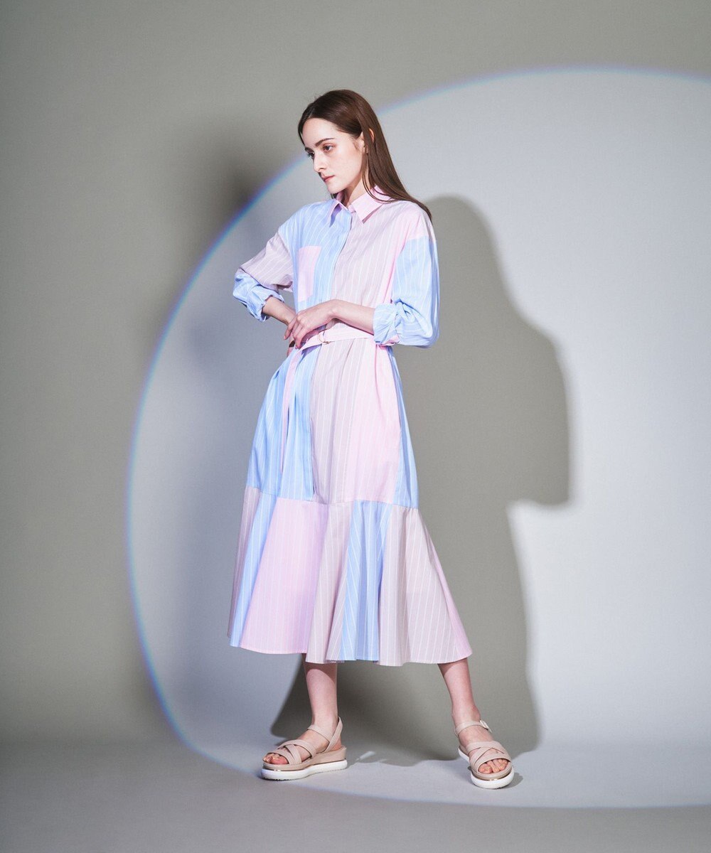 パッチワークシャツワンピース Grace Continental ファッション通販 公式通販 オンワード クローゼット パッチワークシャツワンピース Grace Continental ファッション通販 公式通販 オンワード クローゼット