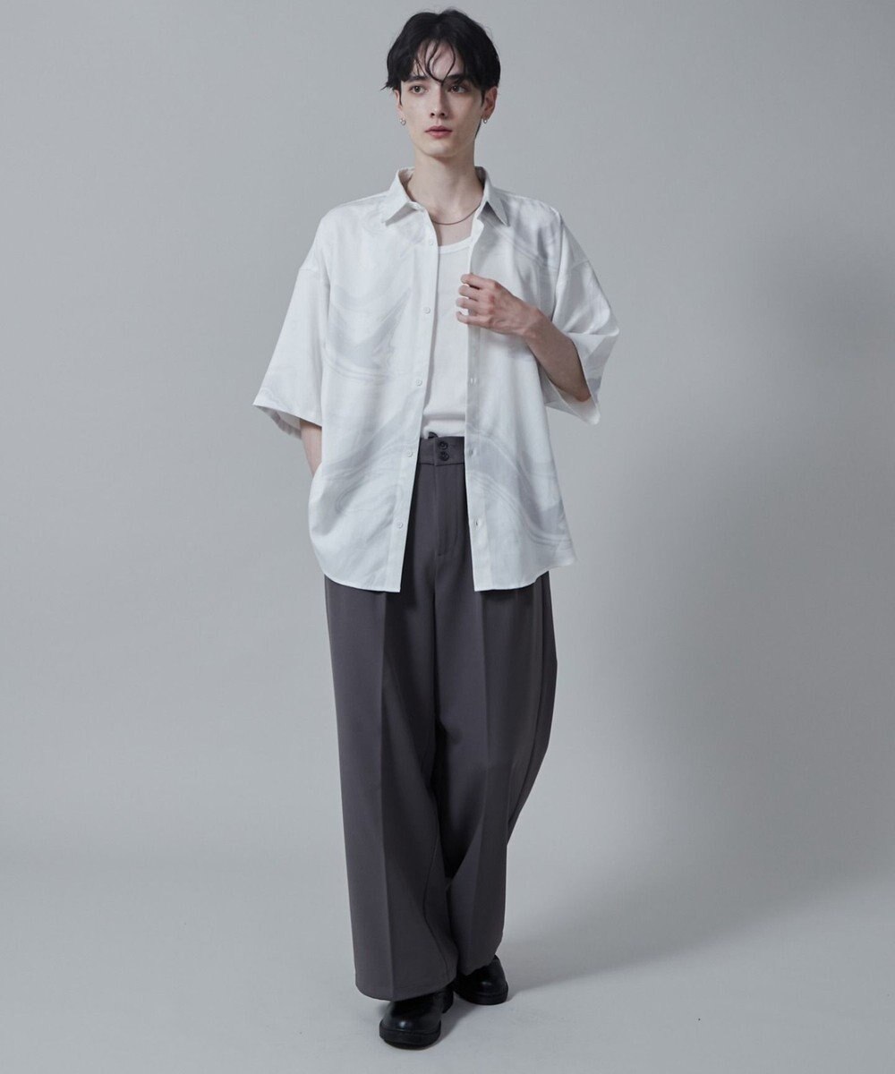 WEGO アムンゼンパターンBIGシャツ（S） 