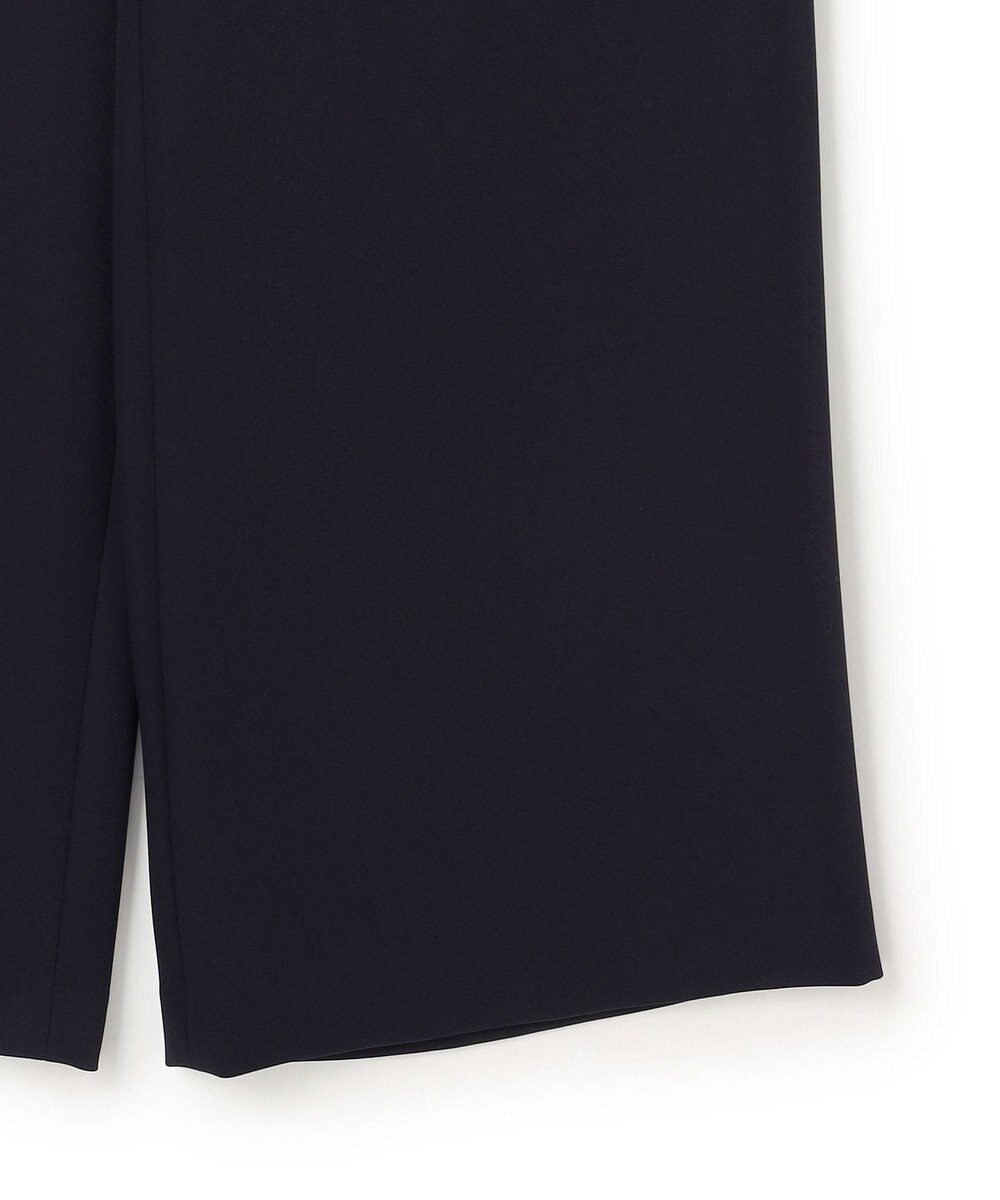 UNFILO 【ウエストゴム】ドライダブルクロス イージー ワイドパンツ 