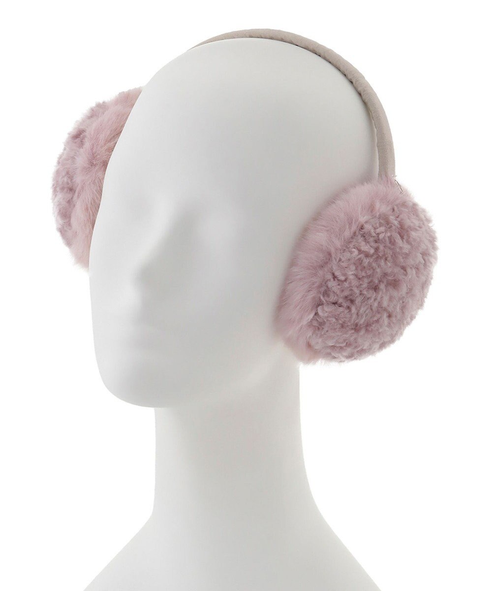 MOONBAT FURLA(フルラ)ファーMix コンパクト イヤマフ 無地 