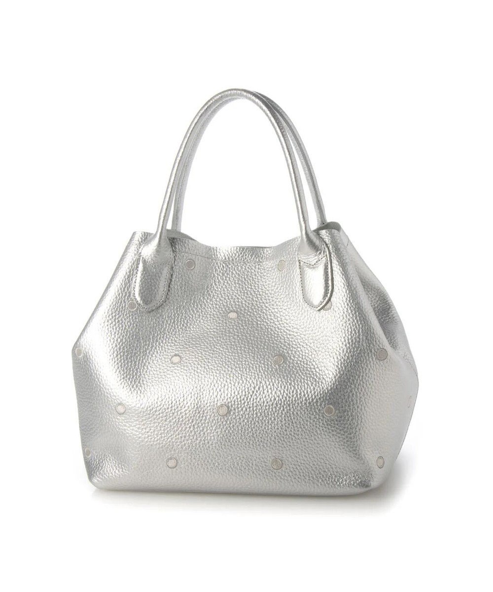 UNBILLION ペルケ perche / 牛革ドット刺繍トートバッグ 