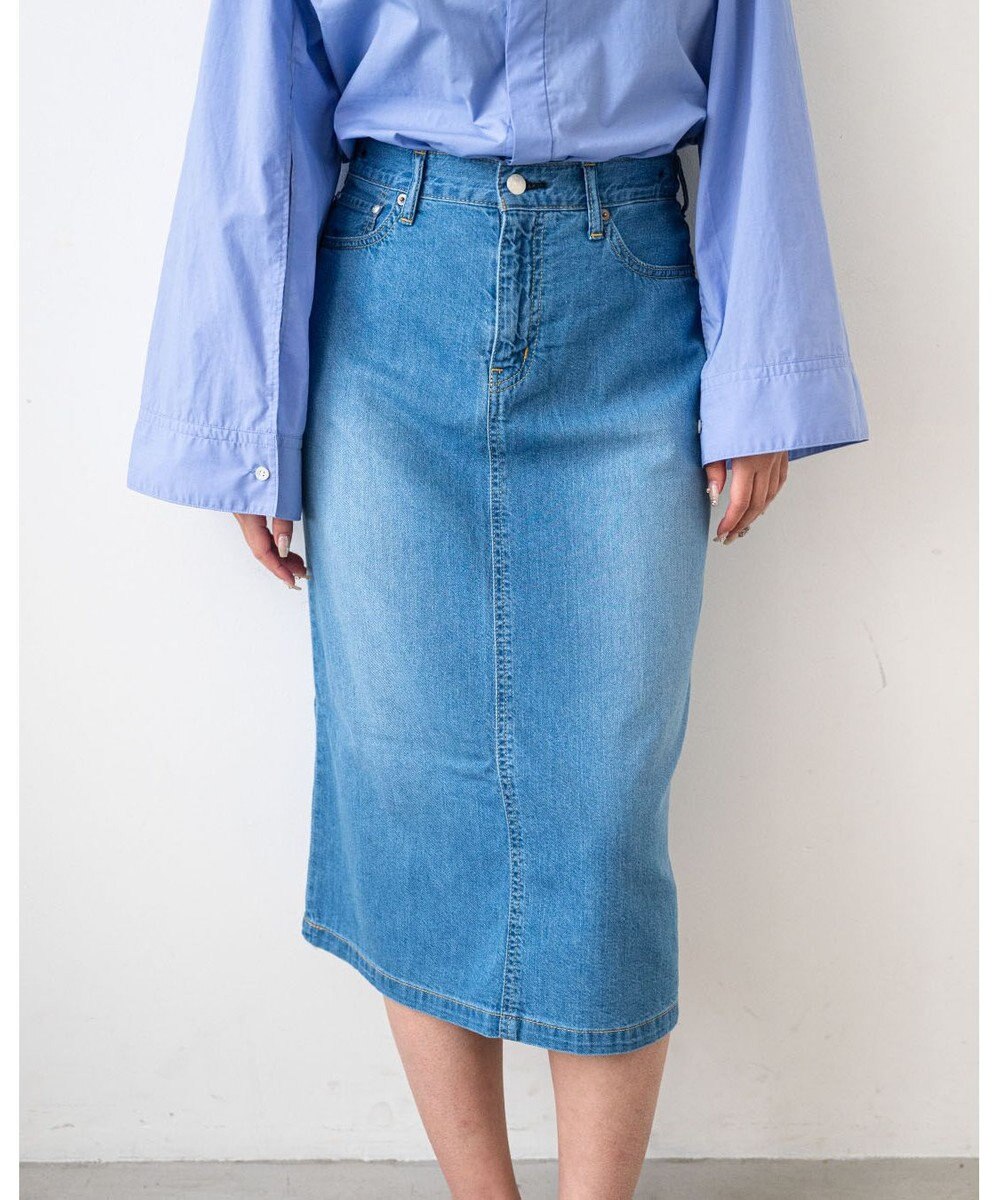 caqu FS 3/4丈 デニムスカートⅡ 
