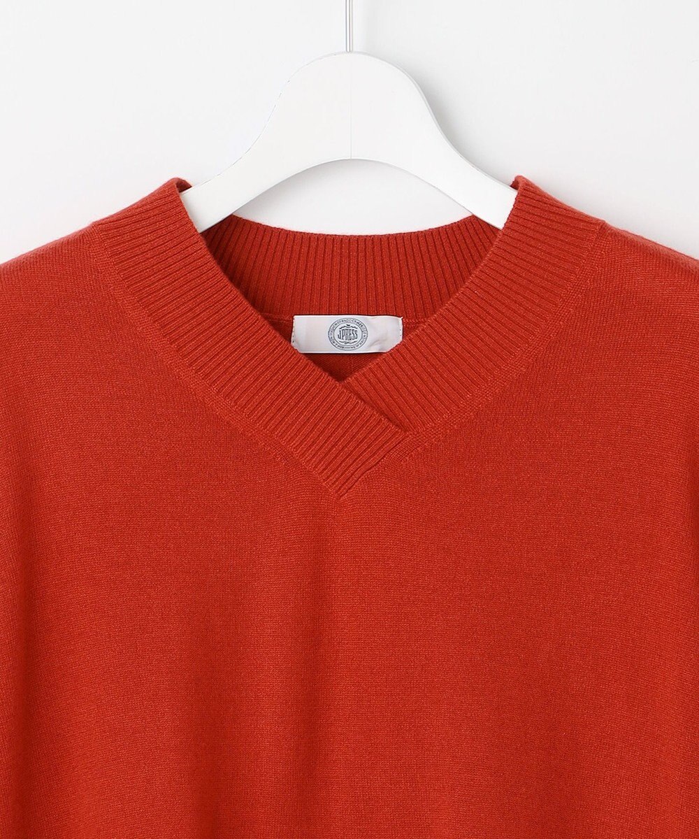 J.PRESS LADIES SOFT TOUCH WOOL Vネック ニット 