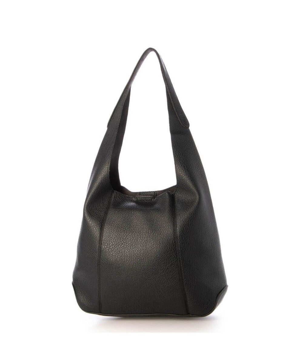 UNBILLION カシュカシュ cachecache / セミ合皮ホーボーバッグＬ 