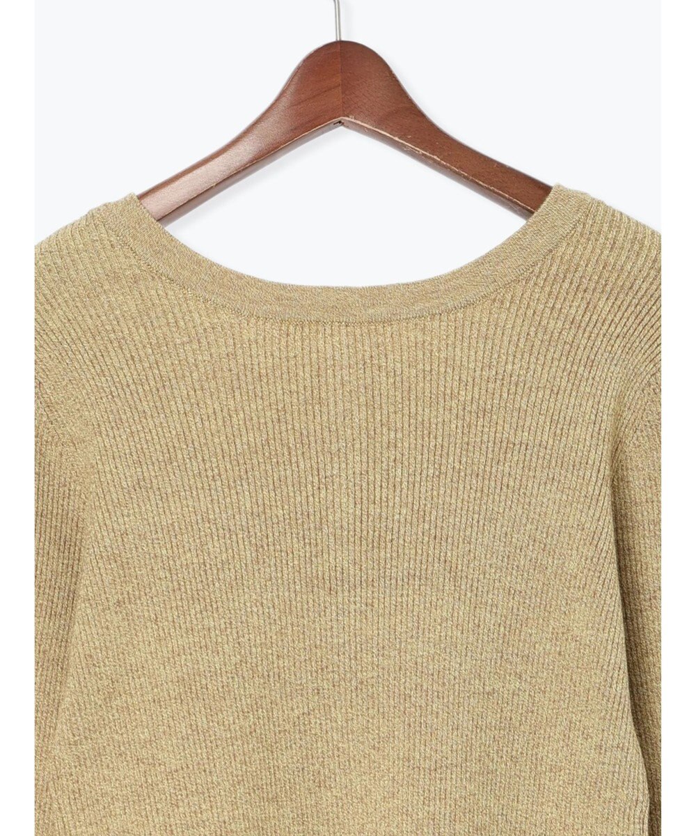 Te chichi ヘンリーネックマーブルニット 