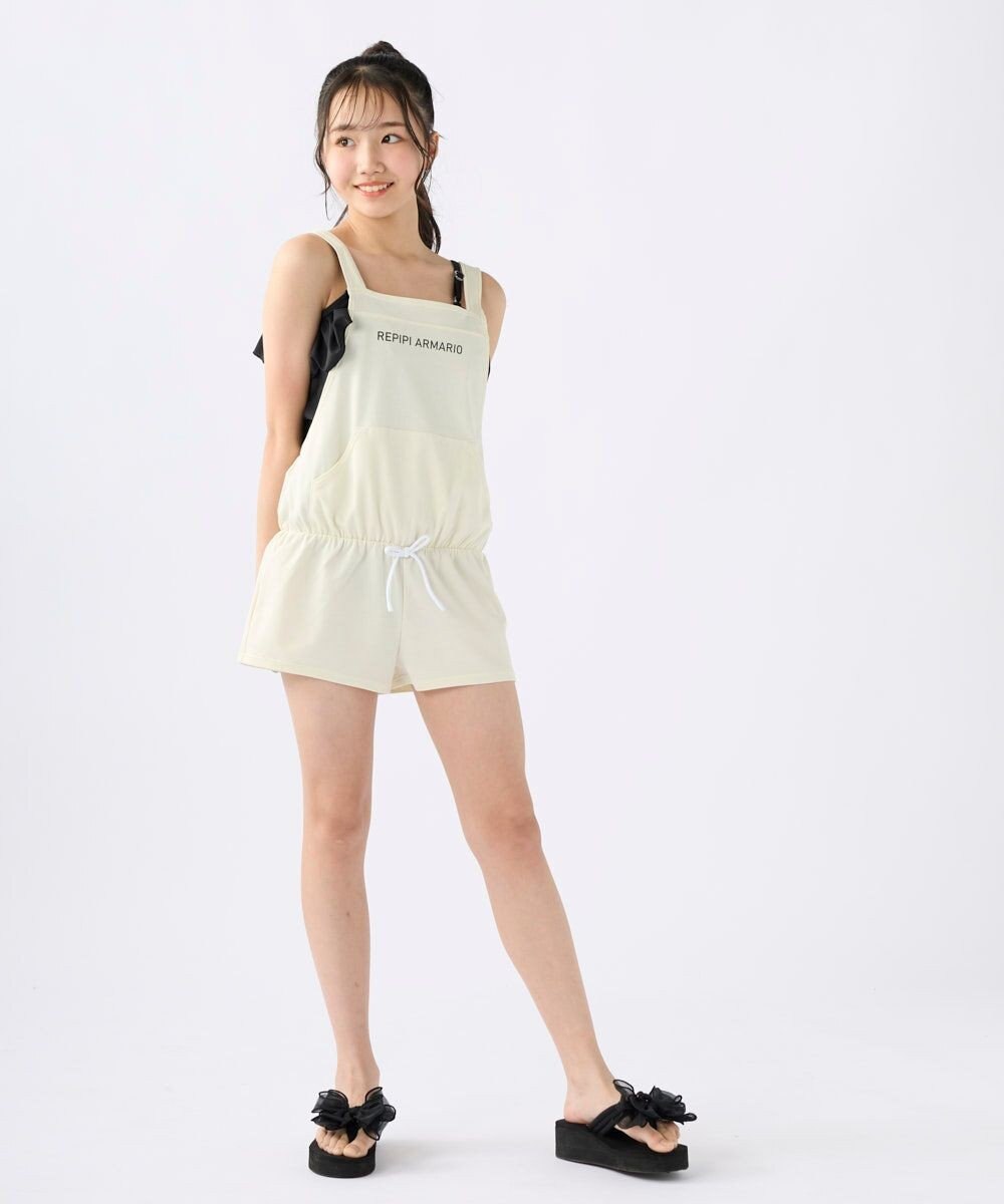 OP／FILA 【repipi armario】サロペット付き水着 3点セット 