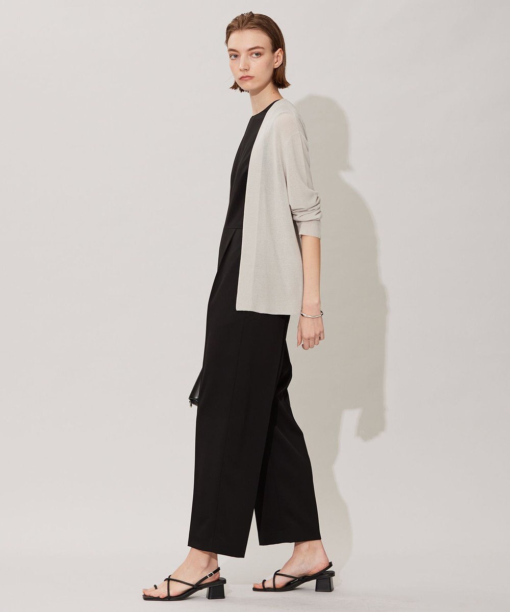 ICB L 【洗える】 コットンアセテート カーディガン 