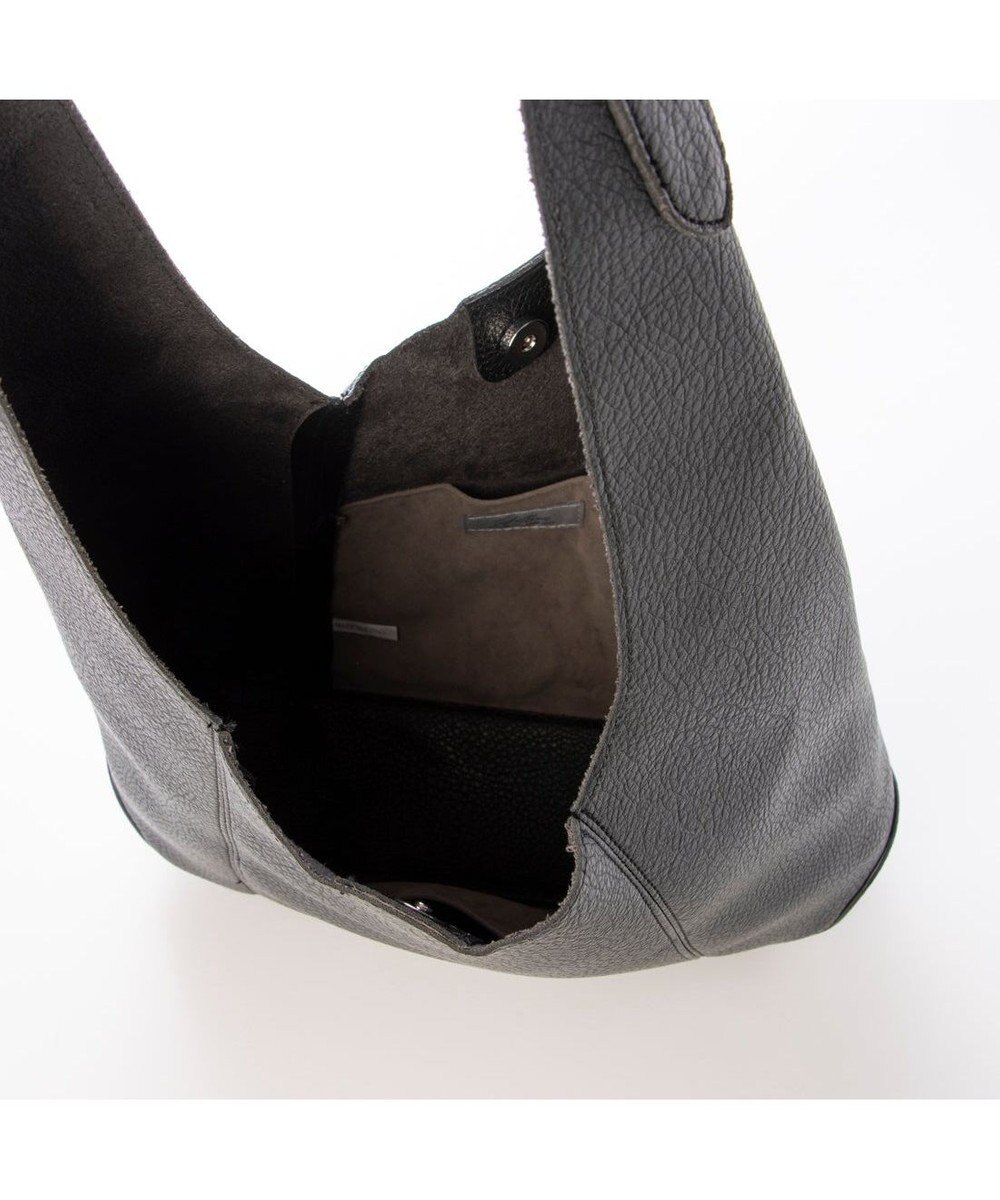 UNBILLION カシュカシュ cachecache / セミ合皮ホーボーバッグＬ 