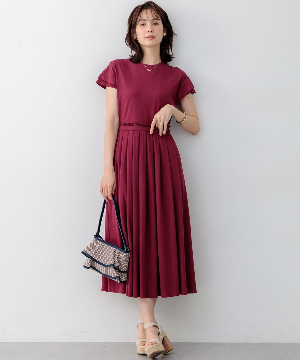 組曲 【先行予約】サマージャージーフィットアンドフレア ワンピース 