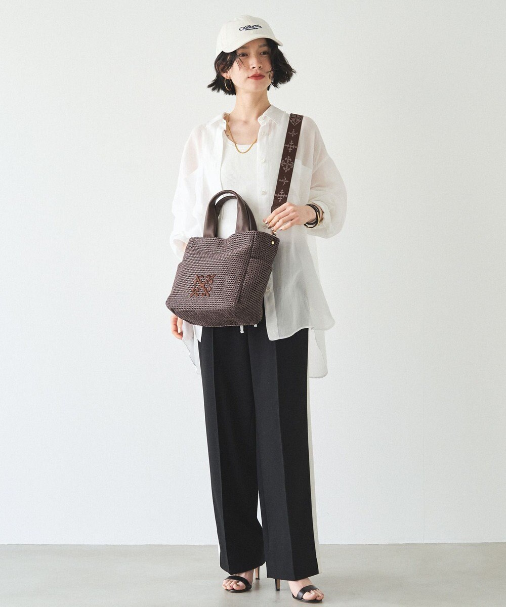 russet ナイロンラフィア2WAYトートバッグ(CE-1711) 