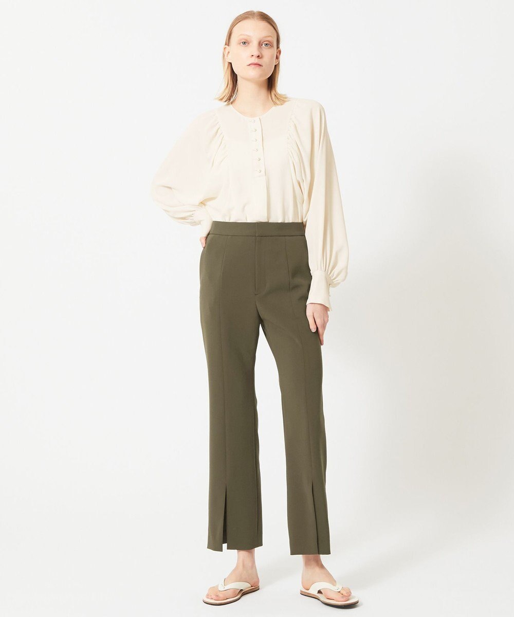 BEIGE， PAULOWNIA / フレアパンツ 