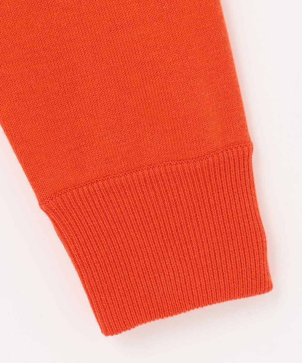 PW CIRCULUS 【WOMEN】【洗える】ロゴ ラグランスリーブ クルーネック ニット 