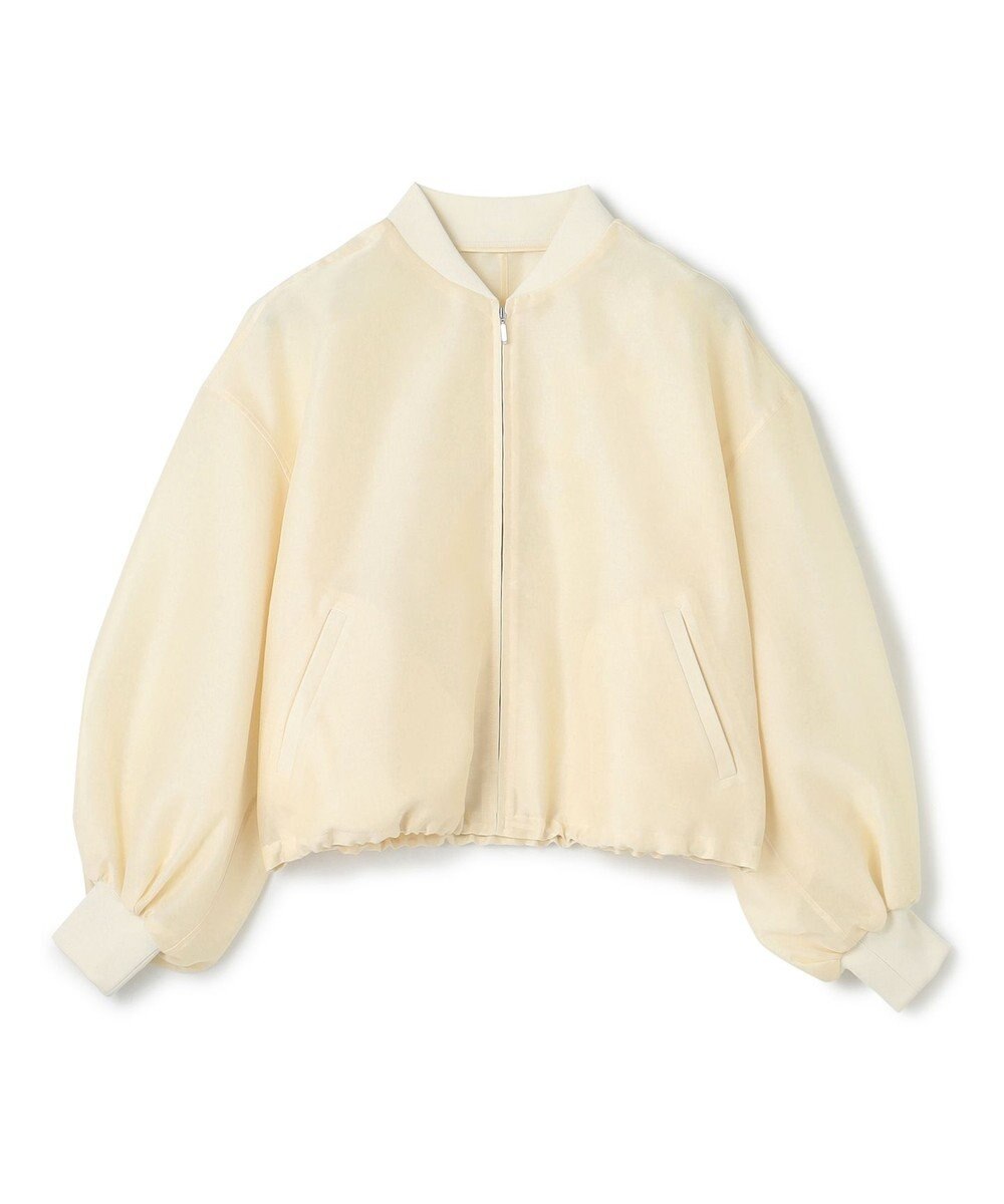 uncrave 【手洗い可】シャイニー シアー ブルゾン 