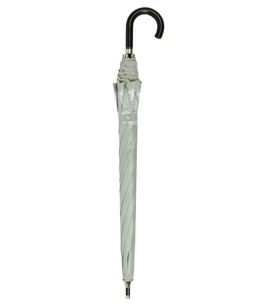 MOONBAT 【一級遮光/晴雨兼用日傘】ランバン オン ブルー (LANVIN en Blue)  長傘 日傘 フラワーグリッター 