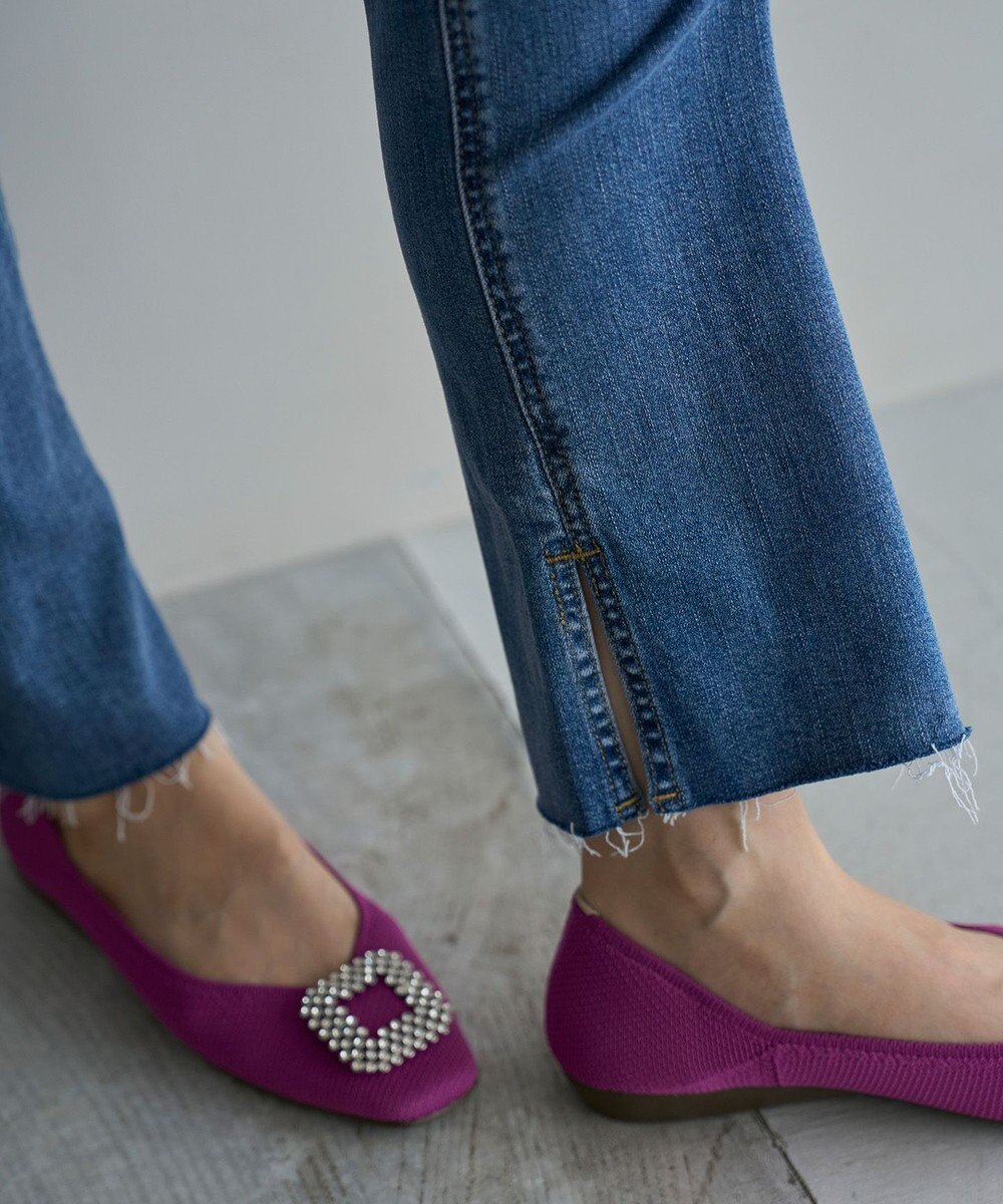 UNFILO 【UNFILO DENIM】撥水 スリムフィットデニム 