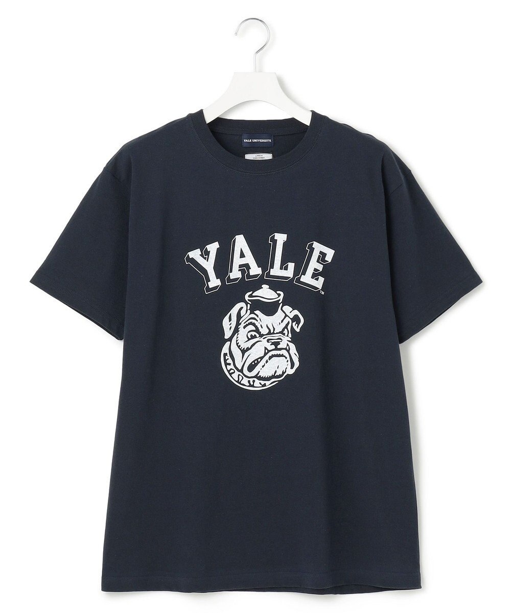 J.PRESS YORK STREET 【UNISEX】YALE ブルフェイス Tシャツ 