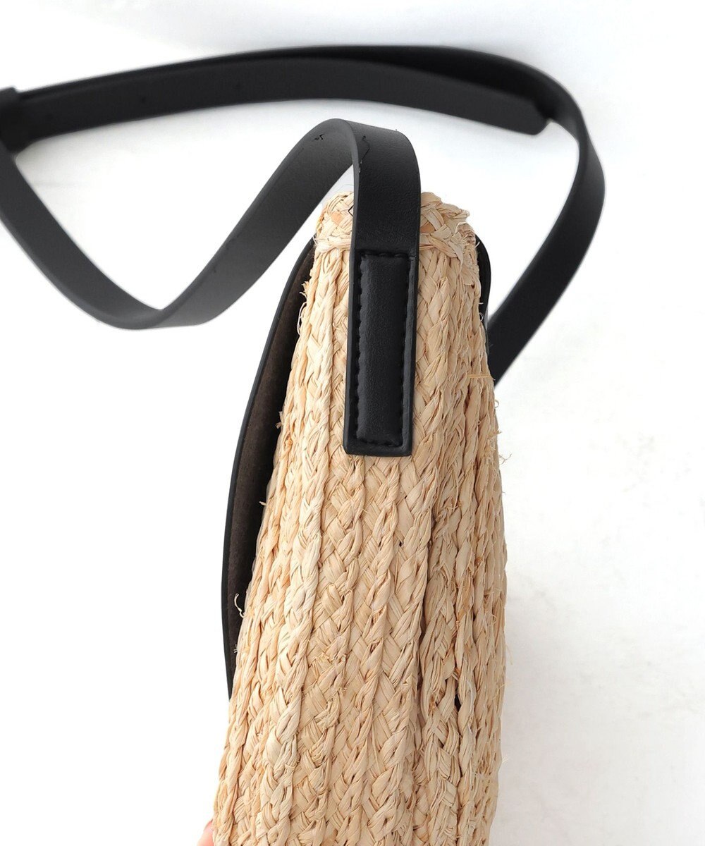 Tiaclasse ラフィアショルダーバッグ 