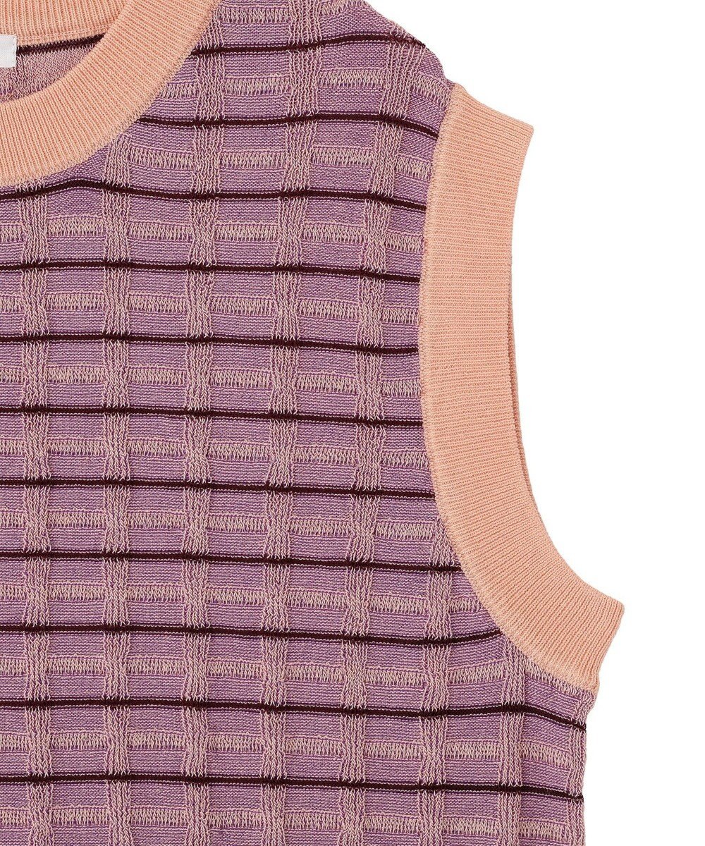 CRAFT STANDARD BOUTIQUE リンクスチェックニットベスト 