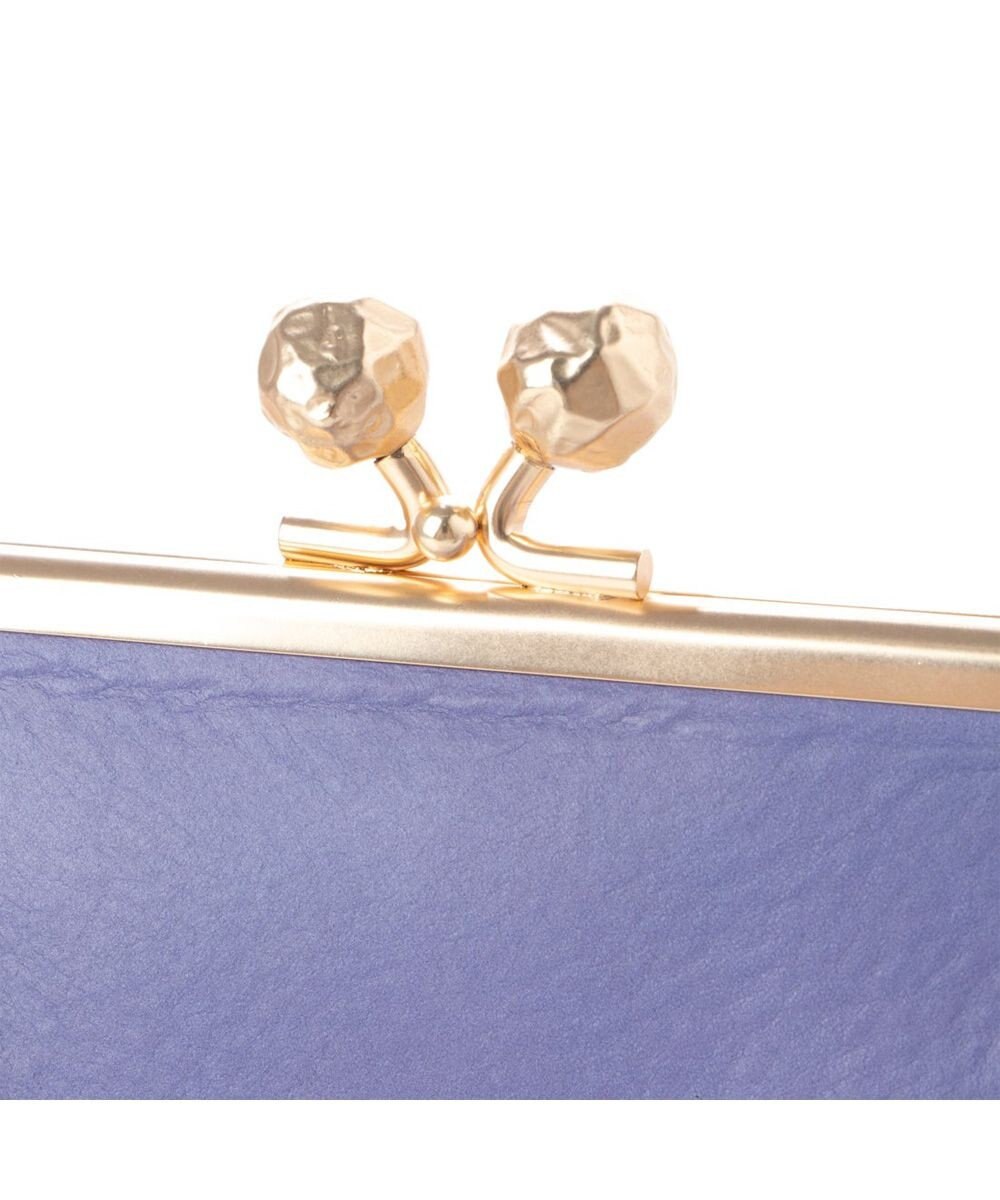 UNBILLION perche フラグメントケース付きアンティーク調ガマグチ長財布 