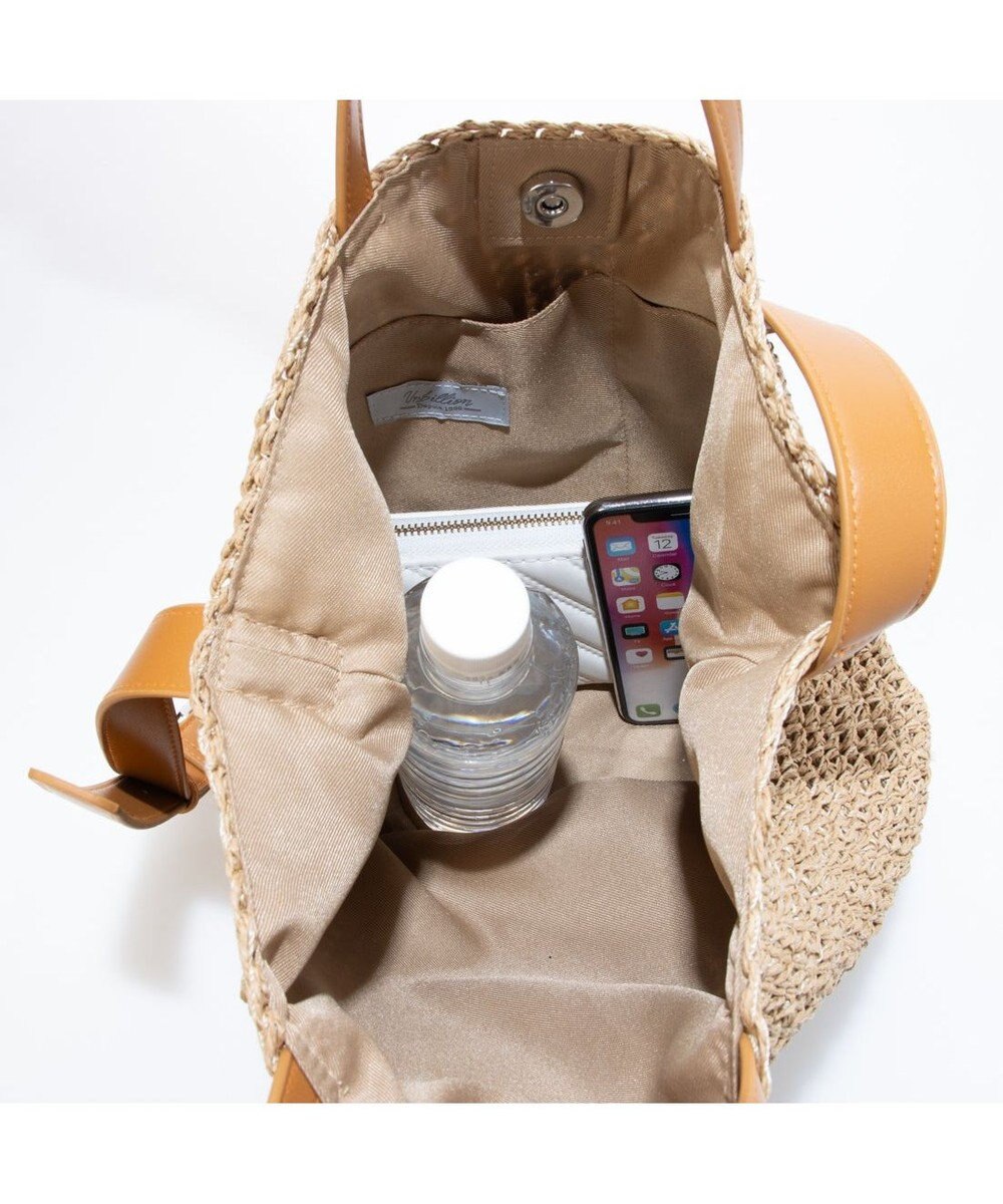 UNBILLION カシュカシュ cachecache / 丸底バケットクロッシュ2wayトート カゴバッグ 