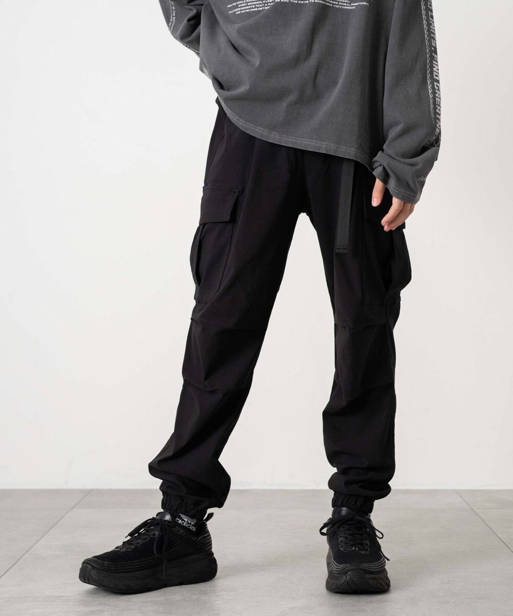 WEGO 【KIDS/ユニセックス着用ITEM】ストレッチトカーゴジョガーパンツ（JUNIOR） 