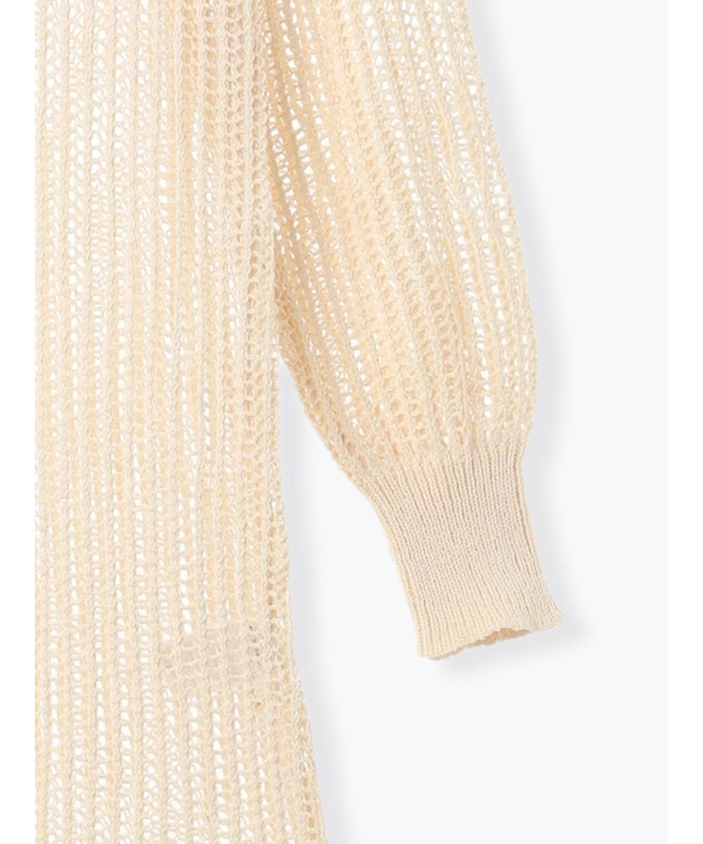 Te chichi フリンジメッシュニットワンピース《2025Autumn catalog vol.2 item》 