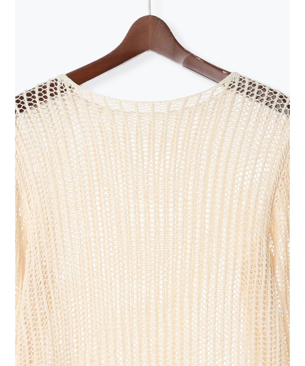 Te chichi フリンジメッシュニットワンピース《2025Autumn catalog vol.2 item》 