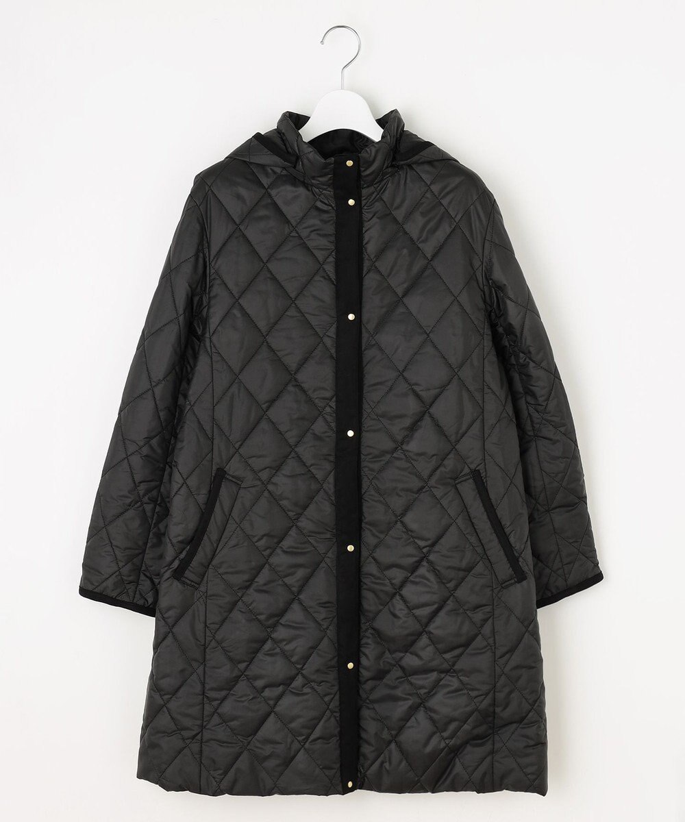 J.PRESS LADIES S 【WEB限定カラーあり・2way】コンパクトタフタキルティング  フーデッド コート 