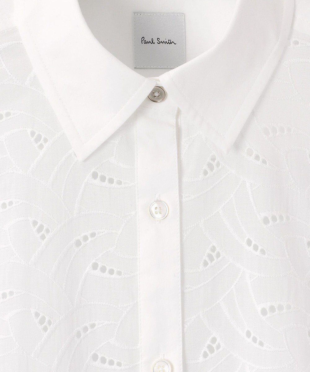 Paul Smith 【洗える】コットンレース 半袖シャツ 