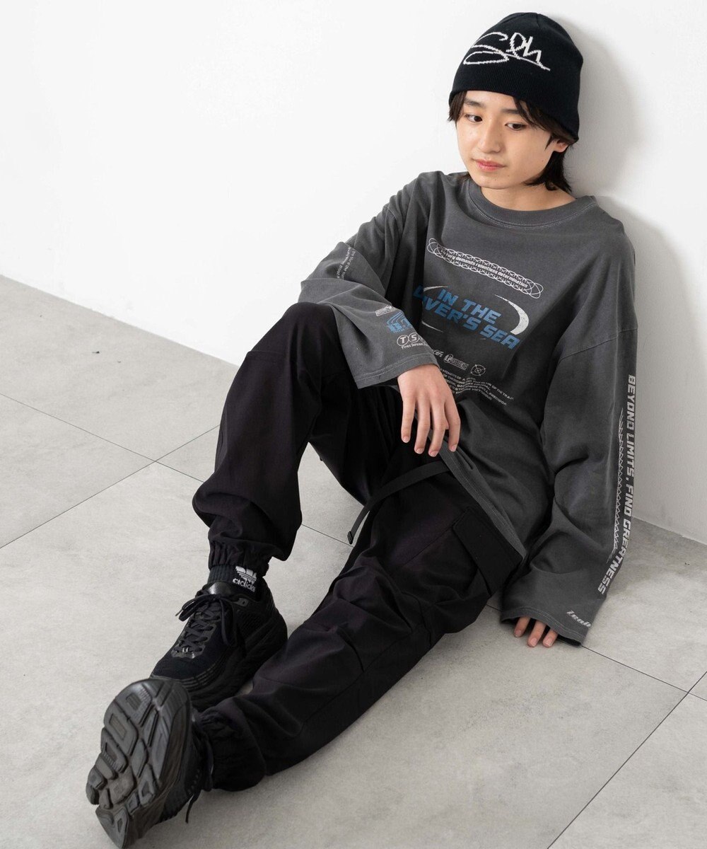 WEGO 【KIDS/ユニセックス着用ITEM】ストレッチトカーゴジョガーパンツ（JUNIOR） 