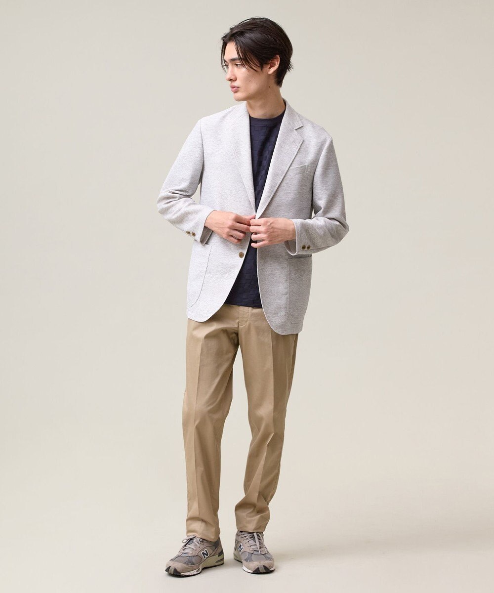J.PRESS MEN 暑い中でも共にしたくなる理由がある【WEB限定】【吸水速乾 / 洗える / 超軽量 / ストレッチ】ブリーザブルレノクロス ジャケット 