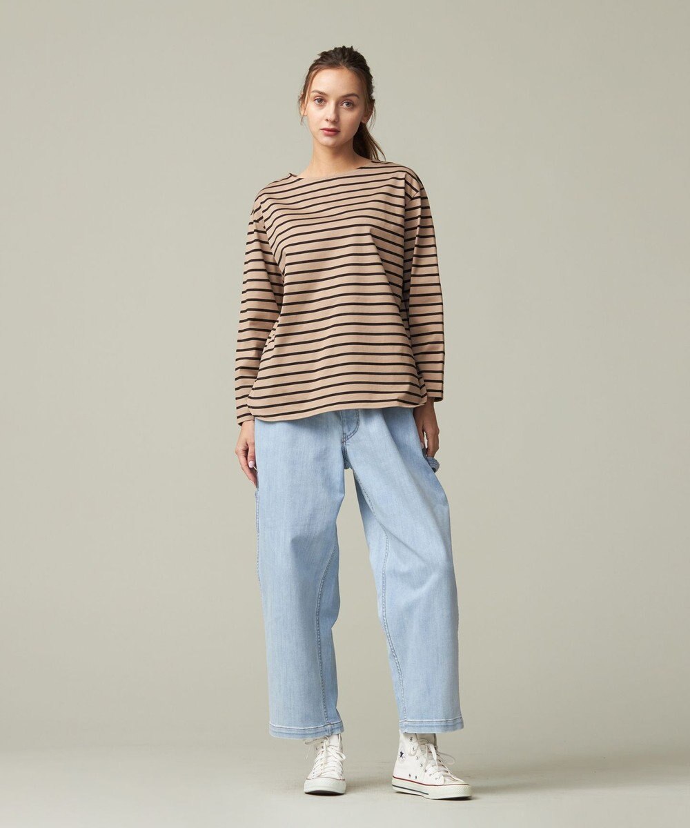 J.PRESS YORK STREET 【WOMEN】バスクTシャツ 