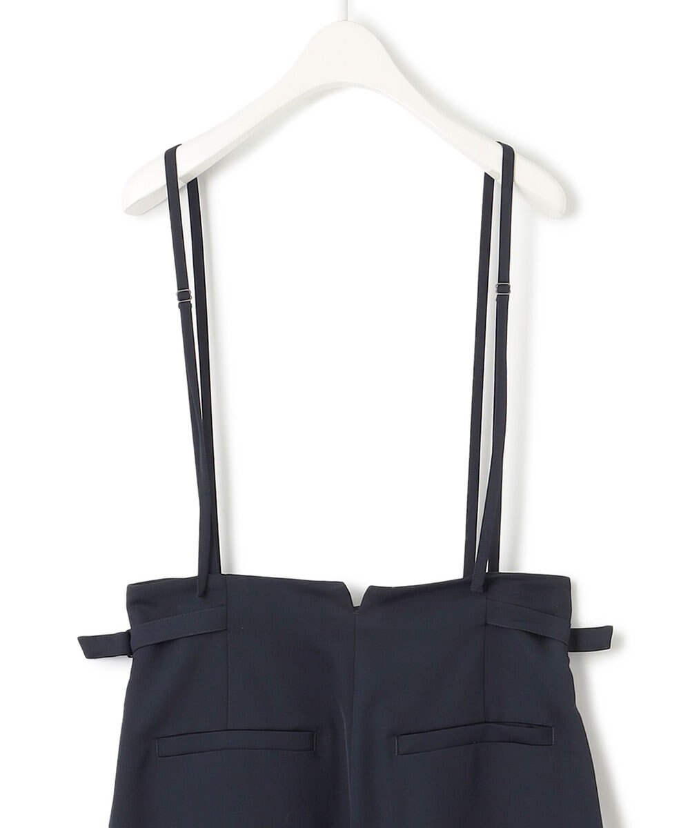 ICB 【2WAY・WEB限定・洗える】シルフィルダブルクロス サスペンダーパンツ 