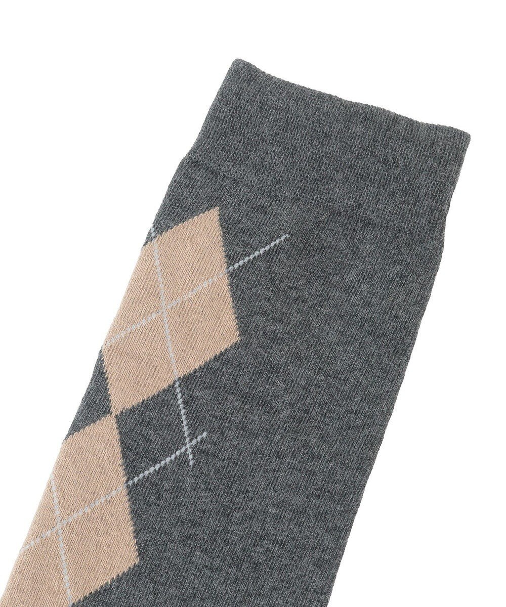 earth music&ecology アーガイルソックス 