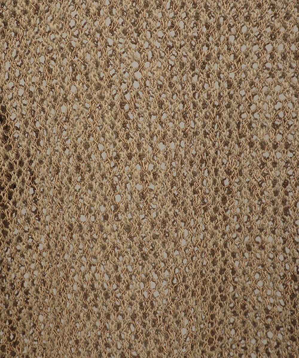 YECCA VECCA スラブメッシュルーズニット 