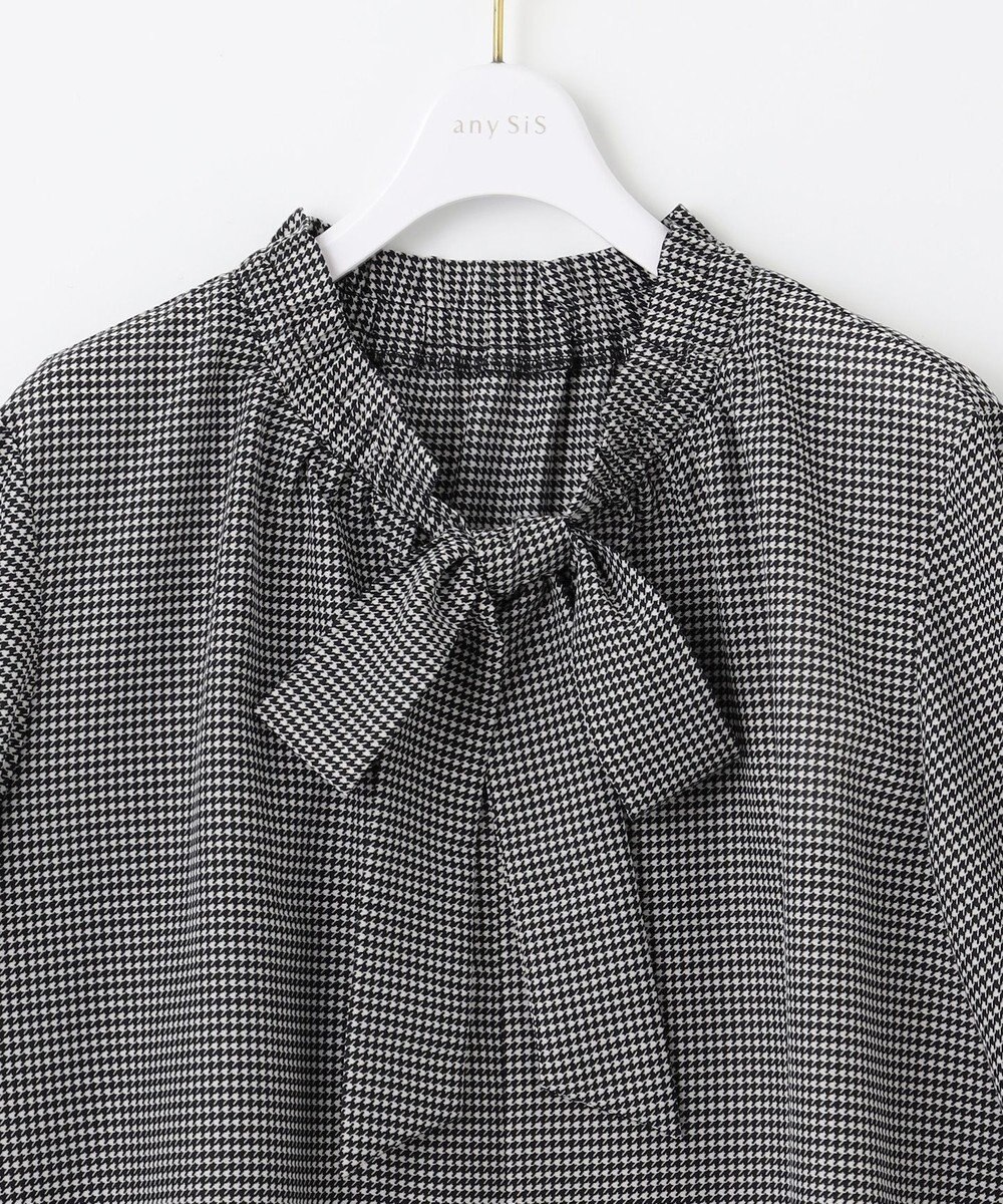 ANY SIS S 【洗える】フリルボウタイ ブラウス 