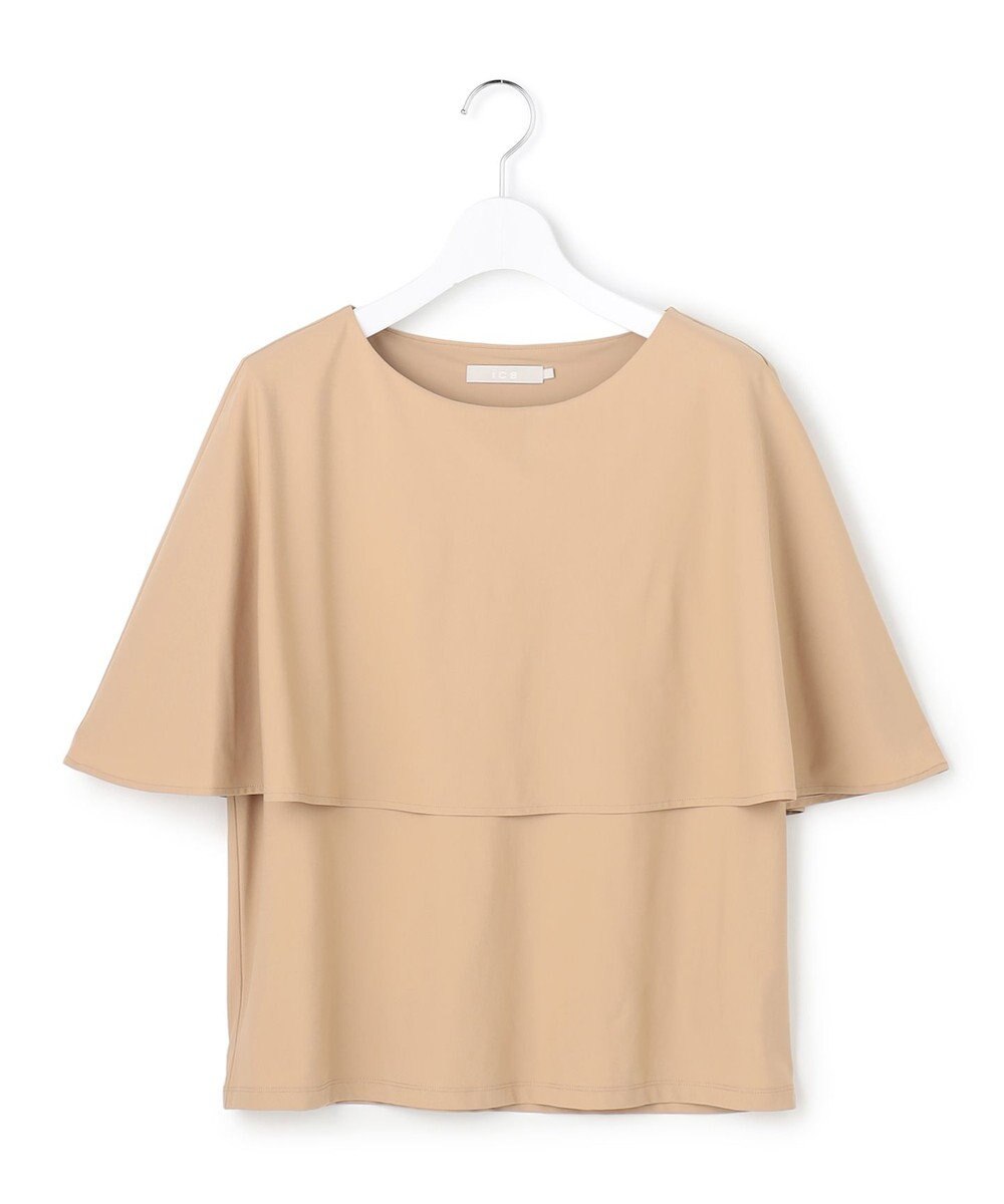 ICB 【WEB限定カラーあり】マットスキューバ ケープデザインカットソー 